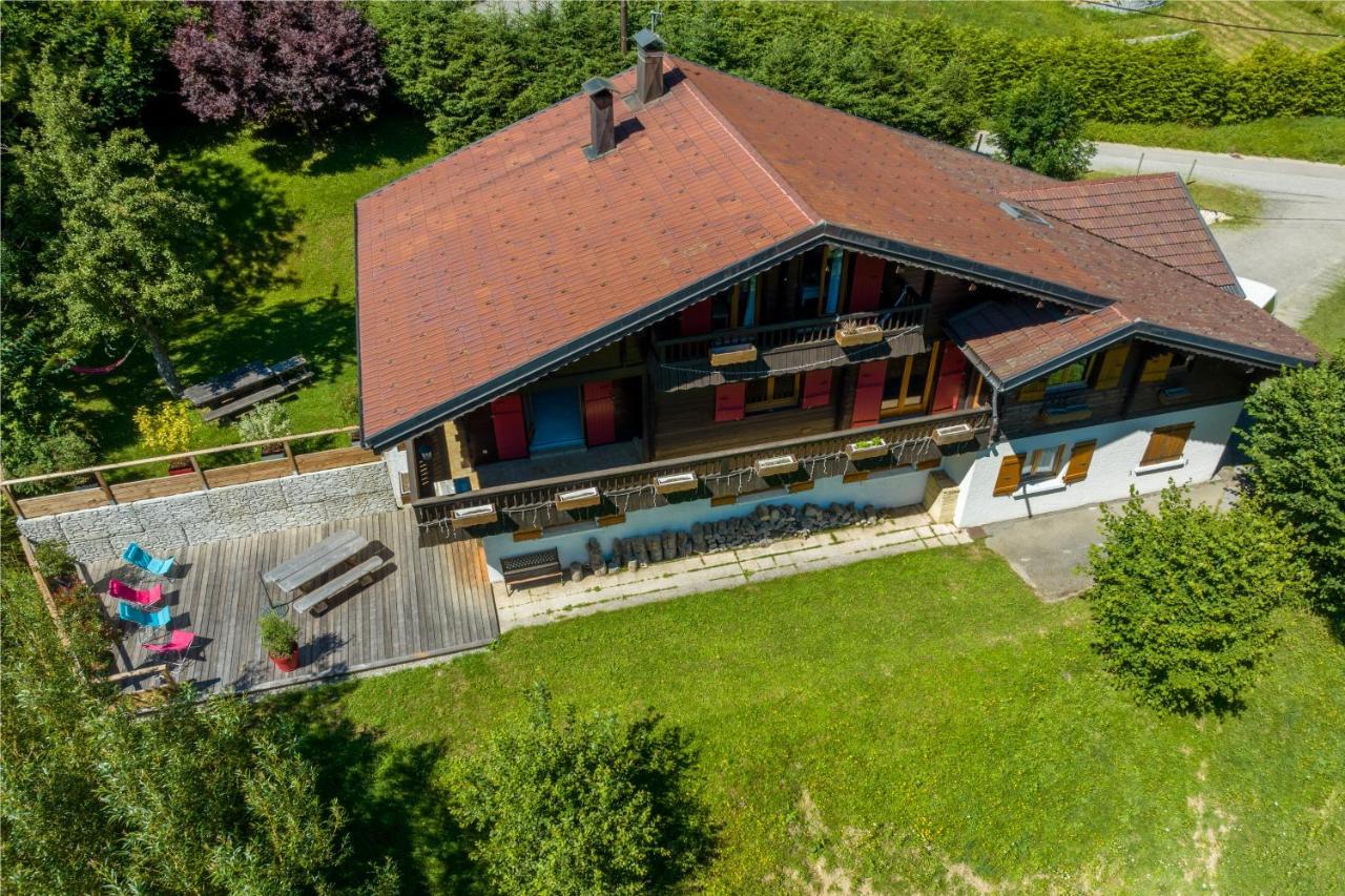 Chalet des 3 Monts Les Clefs Extérieur photo