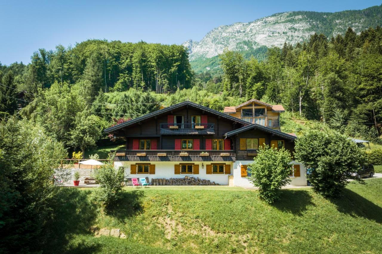 Chalet des 3 Monts Les Clefs Extérieur photo